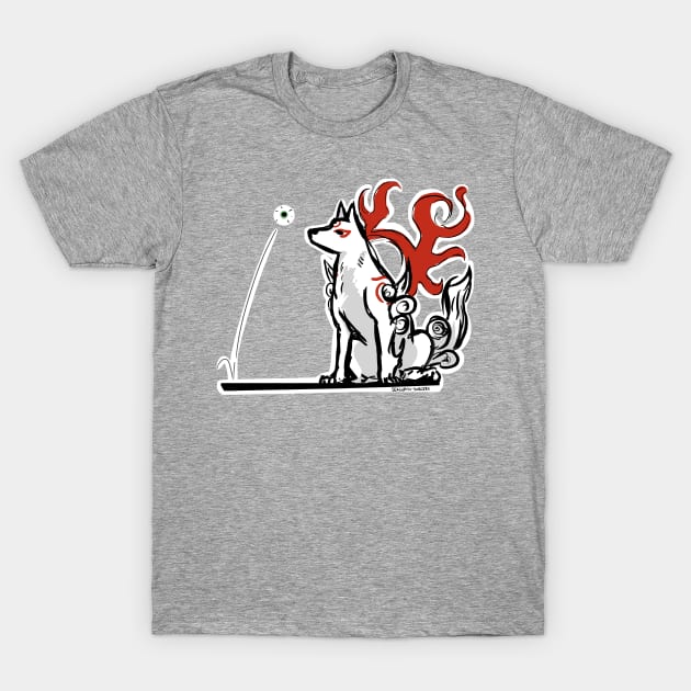 Amaterasu T-Shirt by SeaglassSorcery